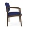 Lesro Lenox Steel Wide Guest Chair Metal Frame, Bronze, OH Cobalt Upholstery LS1201 - alternate 1